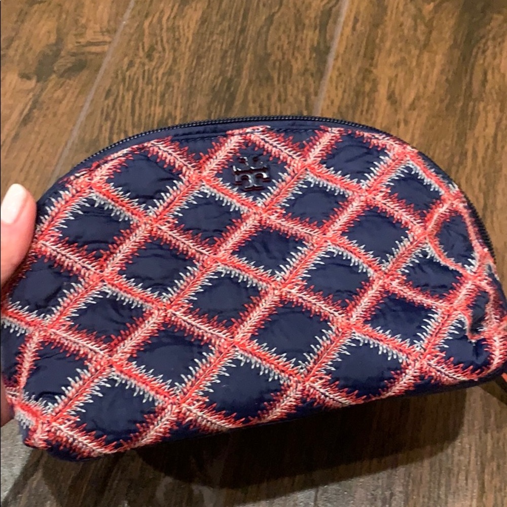 Tory Burch makeup bag